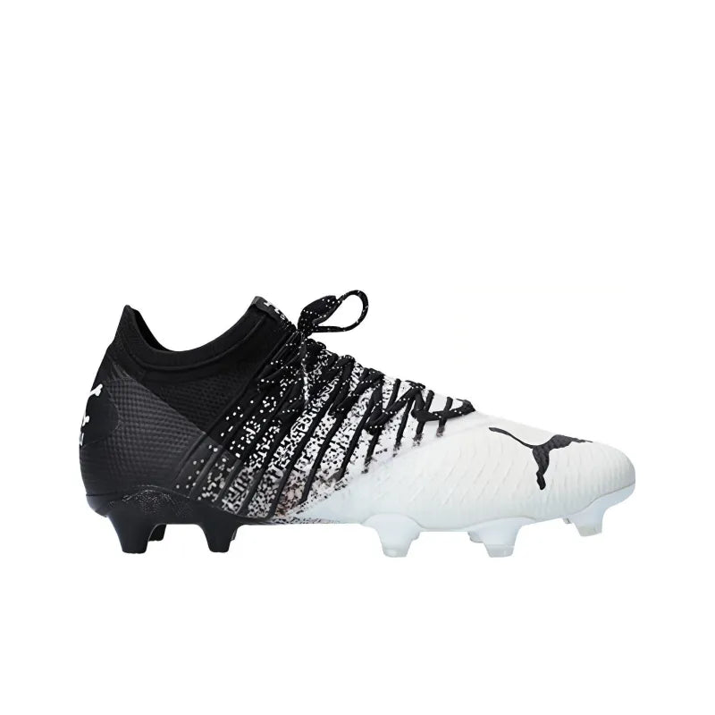 Puma Future Z 1.3 White and Black Soccer Cleats
