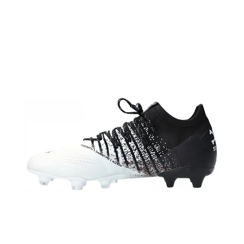 Puma Future Z 1.3 White and Black Soccer Cleats