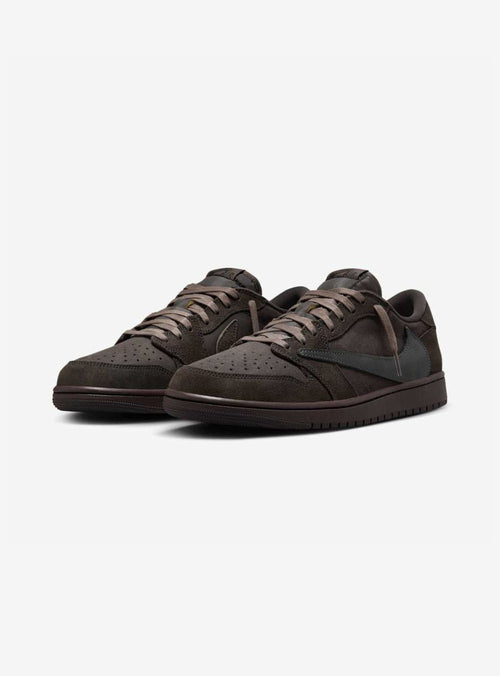 Air Jordan 1 x Travis Scott Velvet Brown and Dark Mocha